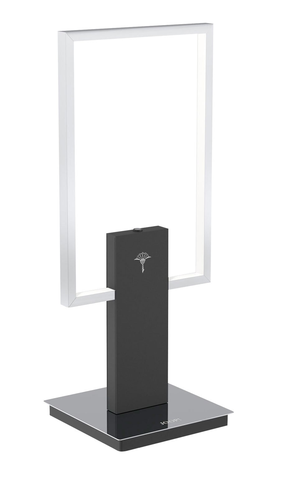 JOOP! LED Tischlampe CUBE-LIGHTS 19 x 1,6 cm stahlfarbig /schwarz