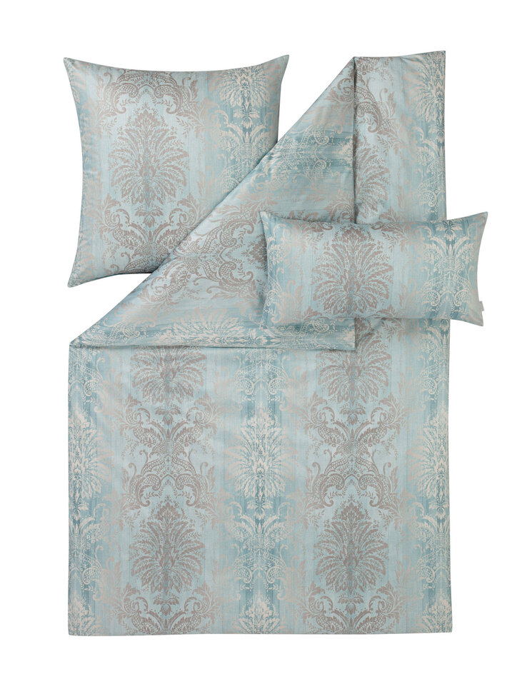 ESTELLA Jersey-Bettwäsche ATELIER 155 x 220 cm blau