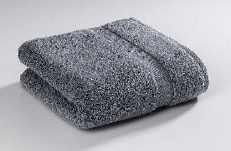 casaNOVA Duschtuch MICRO Baumwolle 70 x 140 cm anthrazit