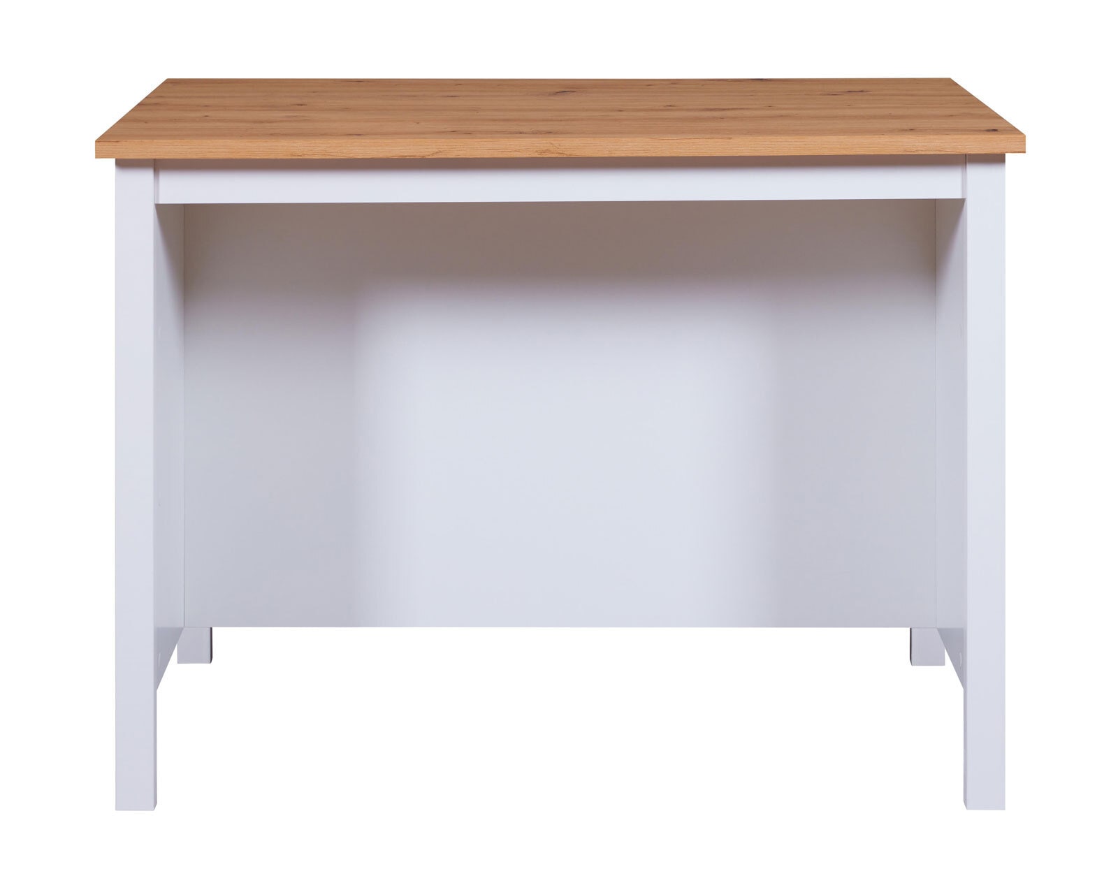 Kücheninsel LISA 124x91,5x75 cm weiß/Eiche Artisan