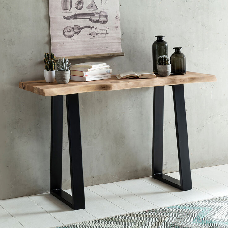 Konsolentisch GAYA 120 x 45 cm braun