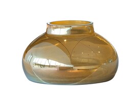 LEONARDO Vase POESIA 15,4 cm goldfarbig
