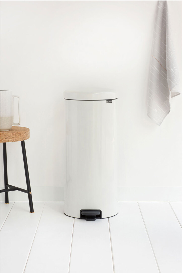 brabantia Treteimer NEWICON 30 Liter white