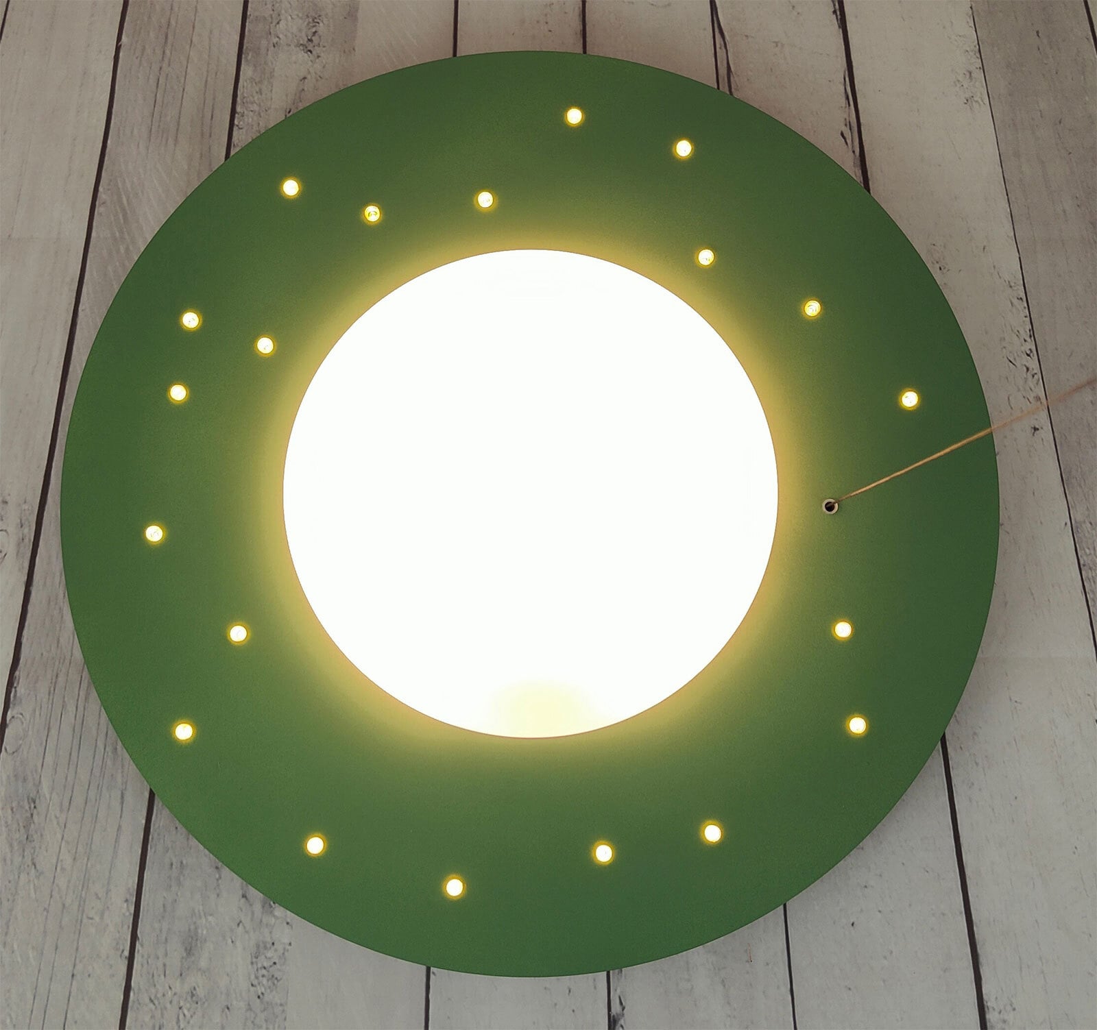 niermann Retrofit Kinderlampe Decke STARLIGHT salbei