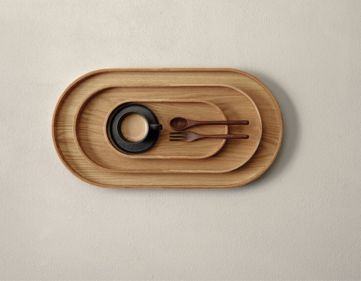 ASA Tablett WOOD 44 cm Weidenholz