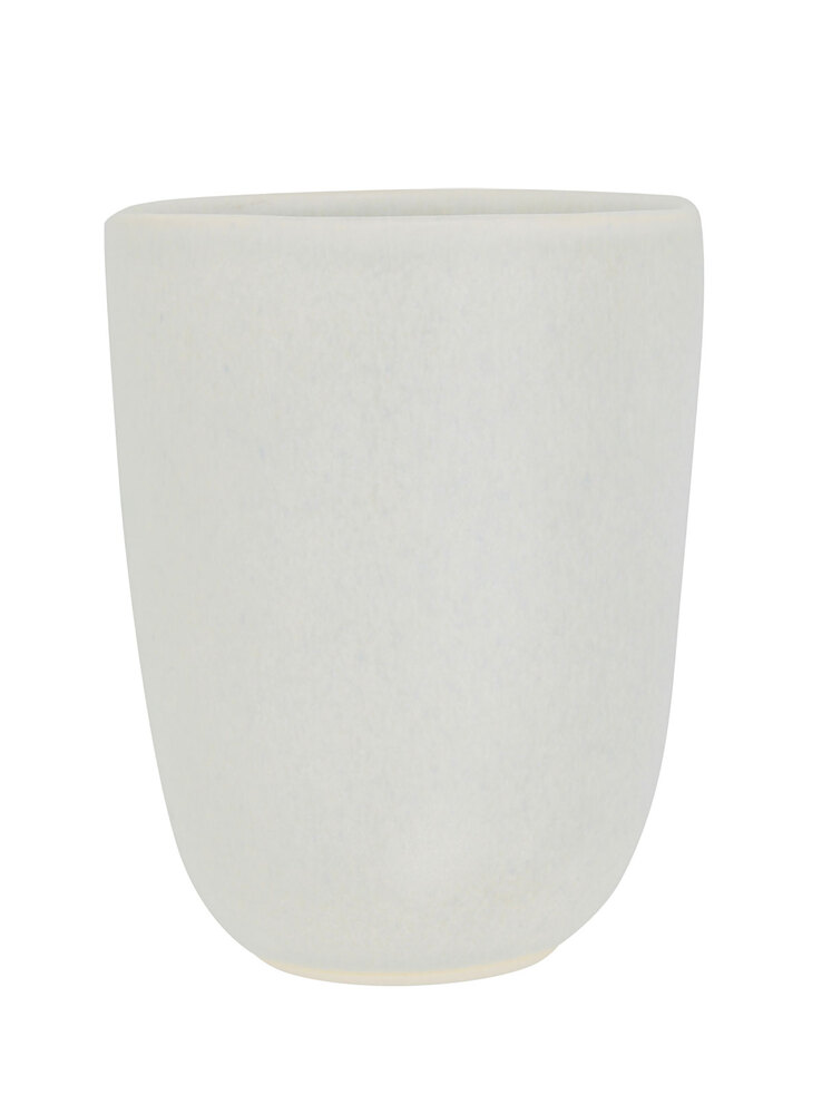 CreaTable Becher PIETRA 300 ml Keramik steingrau