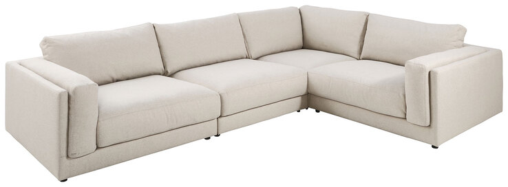 Ole Gunderson Ecksofa-Kombi LASSE II 345 x 252 cm naturbeige