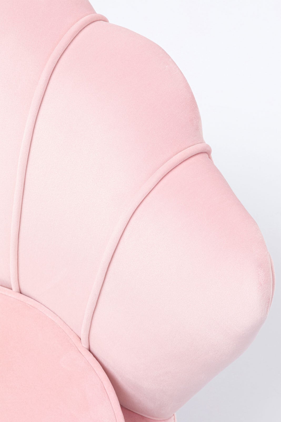 KARE DESIGN Sessel WATER LILY 78 x 96,5 cm Stoffbezug rosa