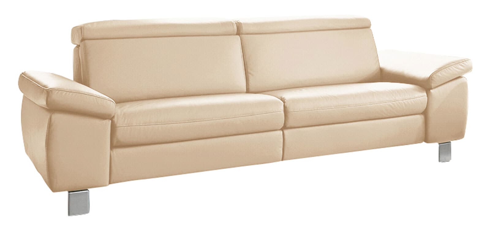 vito Sofa 3-Sitzer TONGA seidengrau