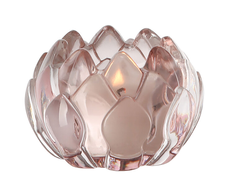Fink Teelichthalter LOTTA 8,5 cm rosa