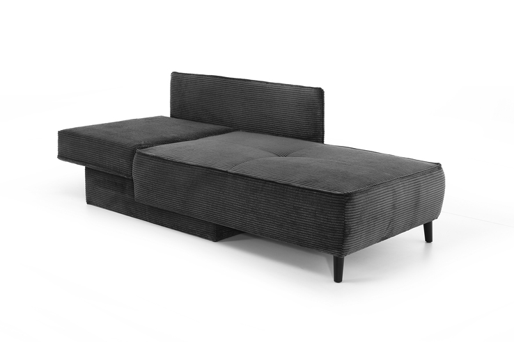Recamiere RUBY grau