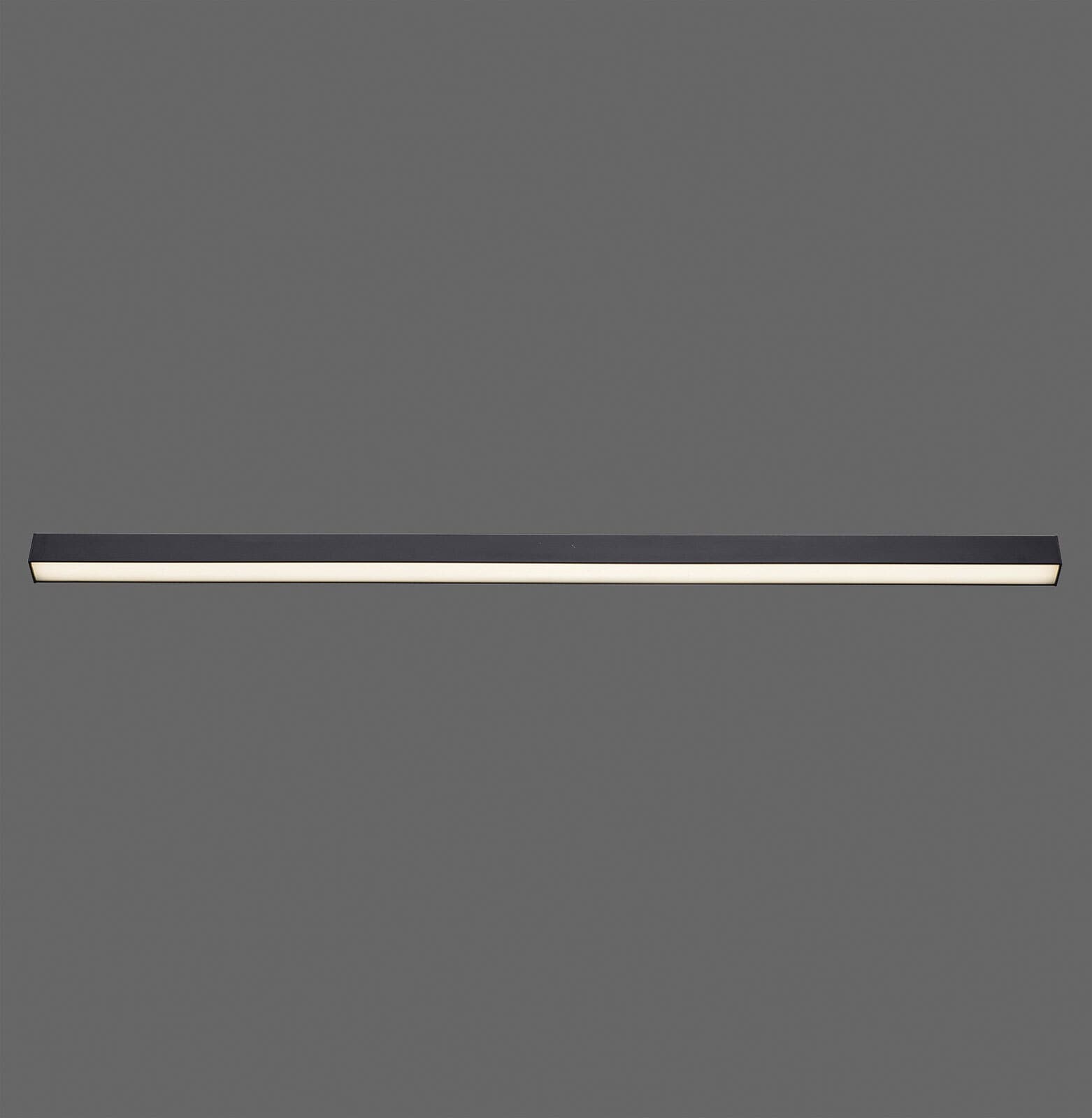 Paul Neuhaus LED Deckenlampe PURE-LINES 110 x 4 cm anthrazit