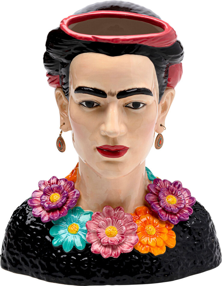 KARE DESIGN Vase FRIDA FLOWER mehrfarbig