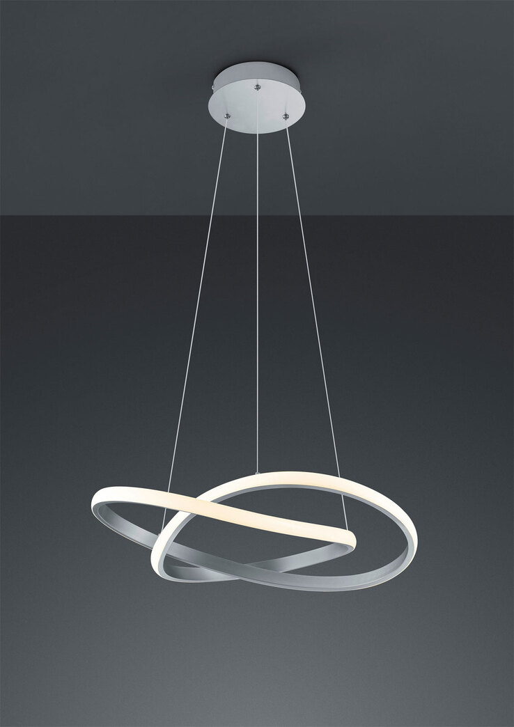 RL LED Pendellampe COURSE nickelfarbig