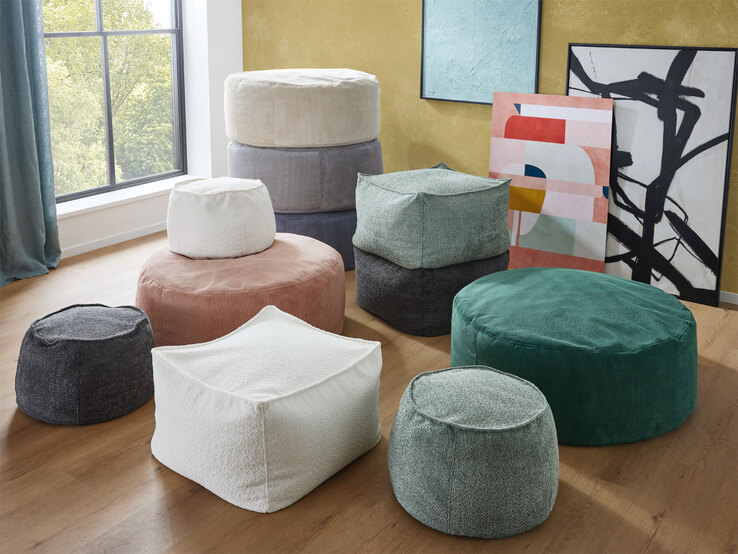 Sitzsack VICTORIA dunkelgrau