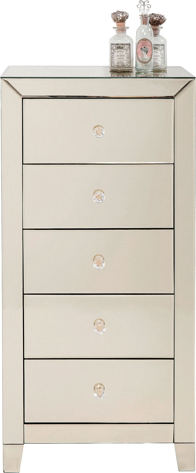 KARE DESIGN Hochkommode 110 x 49 cm braun