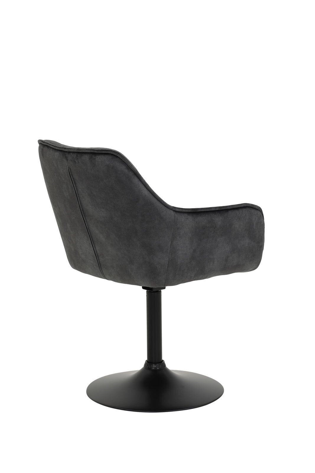 Stuhl BLISS Samtvelour Vintage anthrazit Sitzhöhe 48 cm