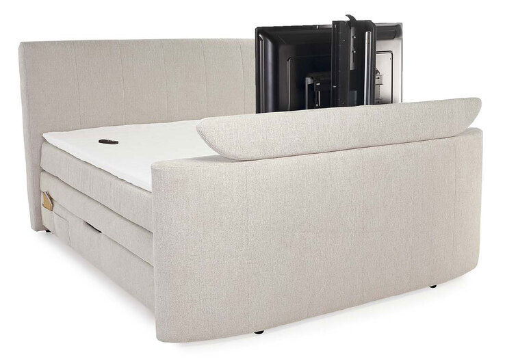 Boxspringbett BEL AIR 180 x 200 cm beige