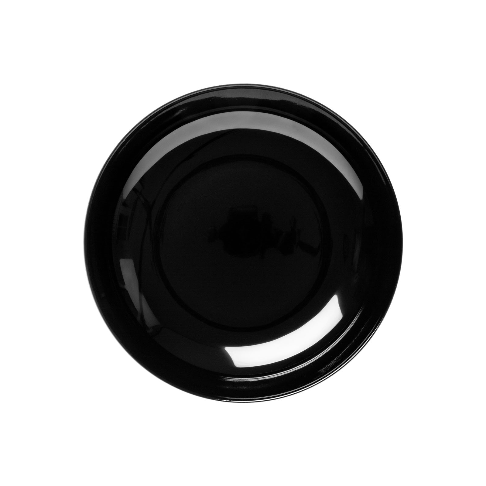 Seltmann Weiden Tafelservice LIDO SOLID BLACK 12-teilig schwarz/ weiß