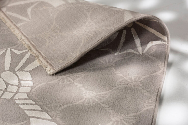 JOOP! Teppich CORNFLOWER DOUBLE 170 x 240 cm hellgrau