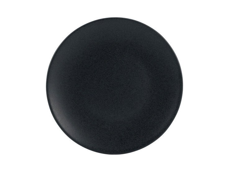 CreaTable Dessertteller SOFT TOUCH 6er Set schwarz matt