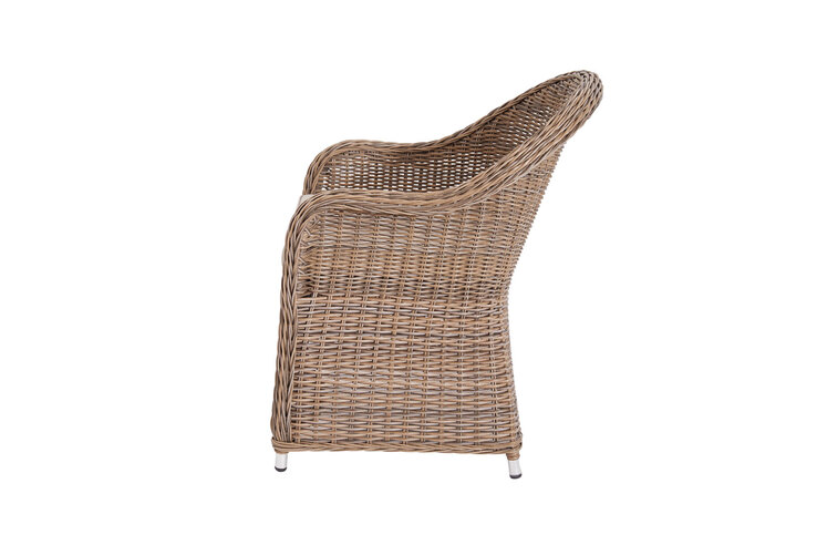 Garden FLAIR Loungesessel Outdoor TINA 2er Set naturfarbig