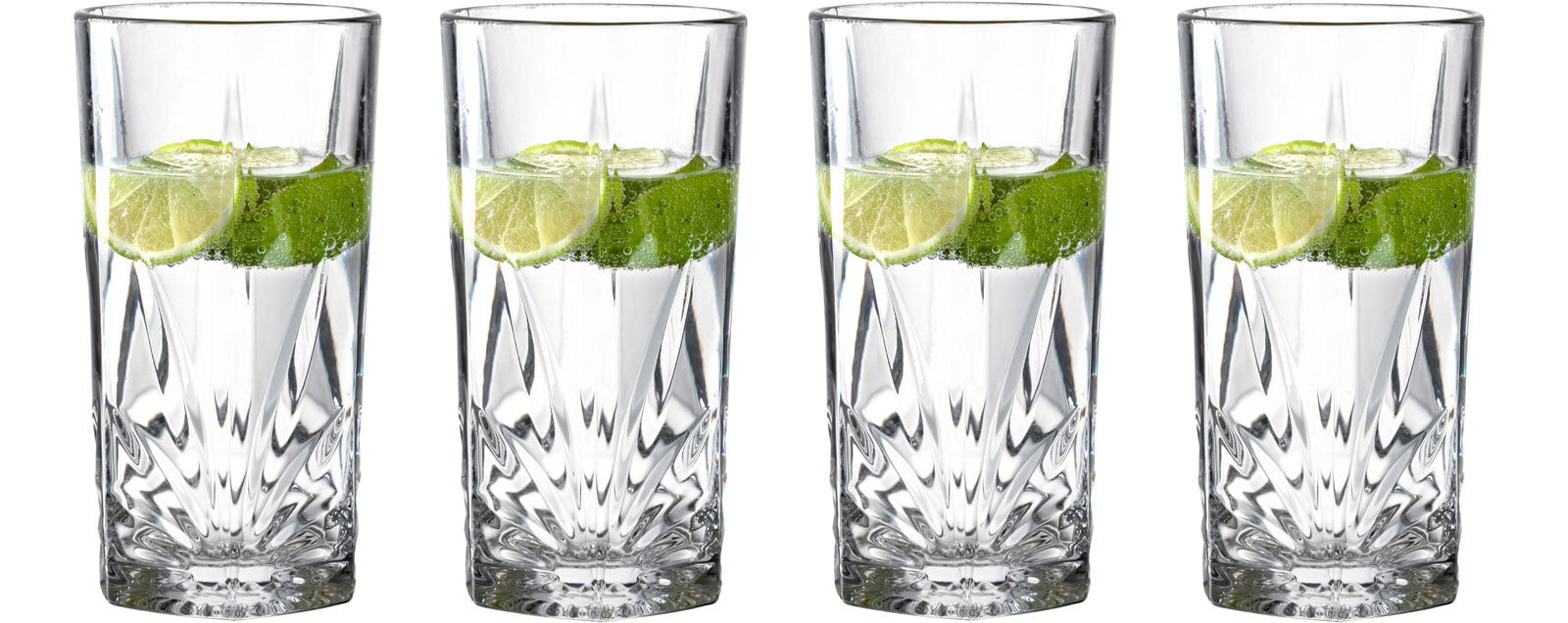 LEONARDO Longdrinkglas CAPRI 4er Set transparent