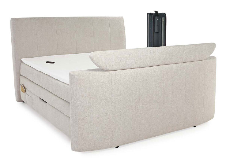 Boxspringbett BEL AIR 180 x 200 cm beige