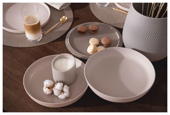 Villeroy & Boch Tafelservice ICONIC LA BOULE 7-teilig beige