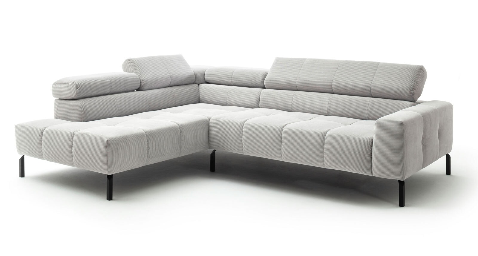 Ole Gunderson Ecksofa CASABLANCA 219 x 273 cm Feincord 