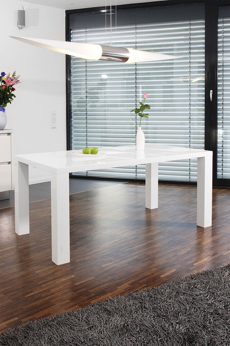 CASAVANTI Esstisch 180 x 90 cm weiß