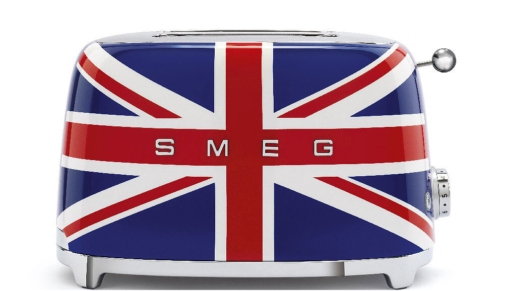 SMEG Toaster 2-Schlitz KOMPAKT Union Jack