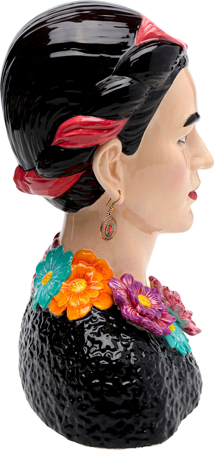 KARE DESIGN Vase FRIDA FLOWER mehrfarbig