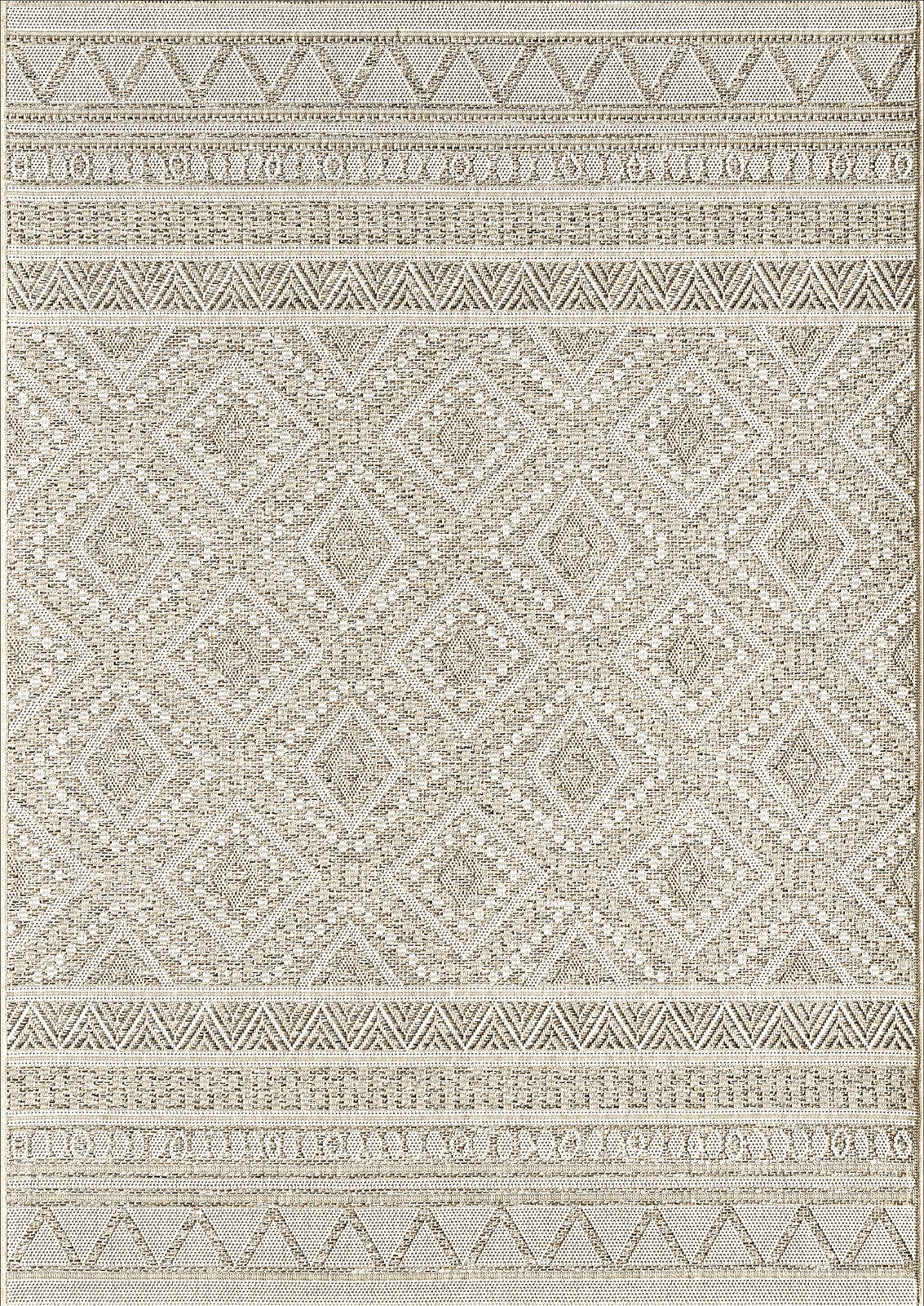 Outdoorteppich OTTAWA 160 x 220 cm beige 