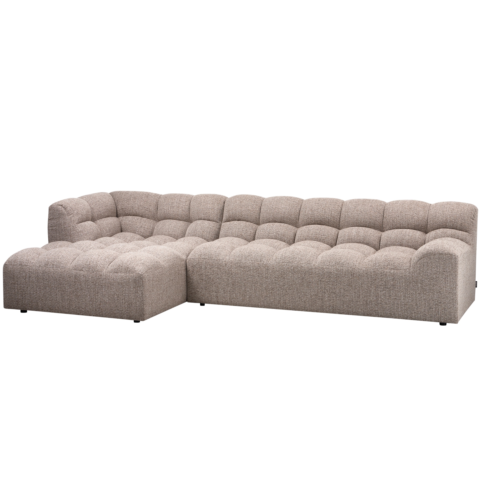 Ecksofa ALLURE 165 x 324 cm braun