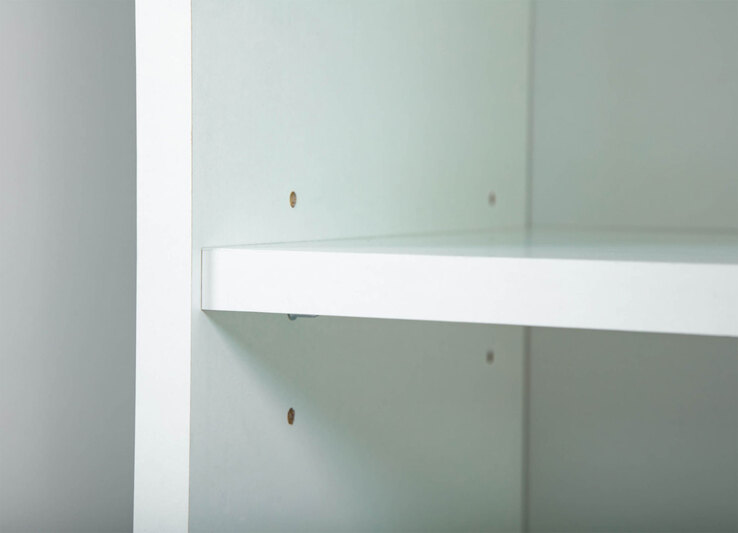 Mehrzweckschrank PEPE 70x189x34 cm Weiß
