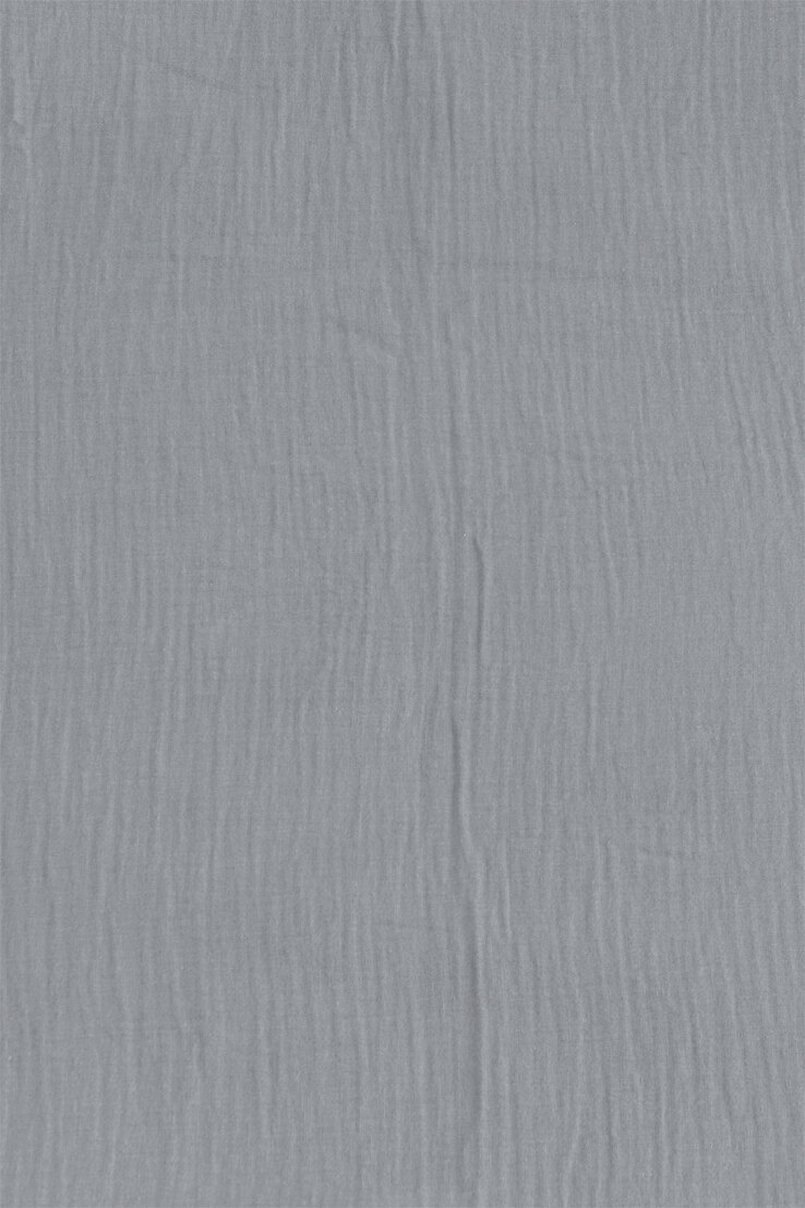 casaNOVA Musselin-Kissenhülle GRETA 45 x 45 cm grau