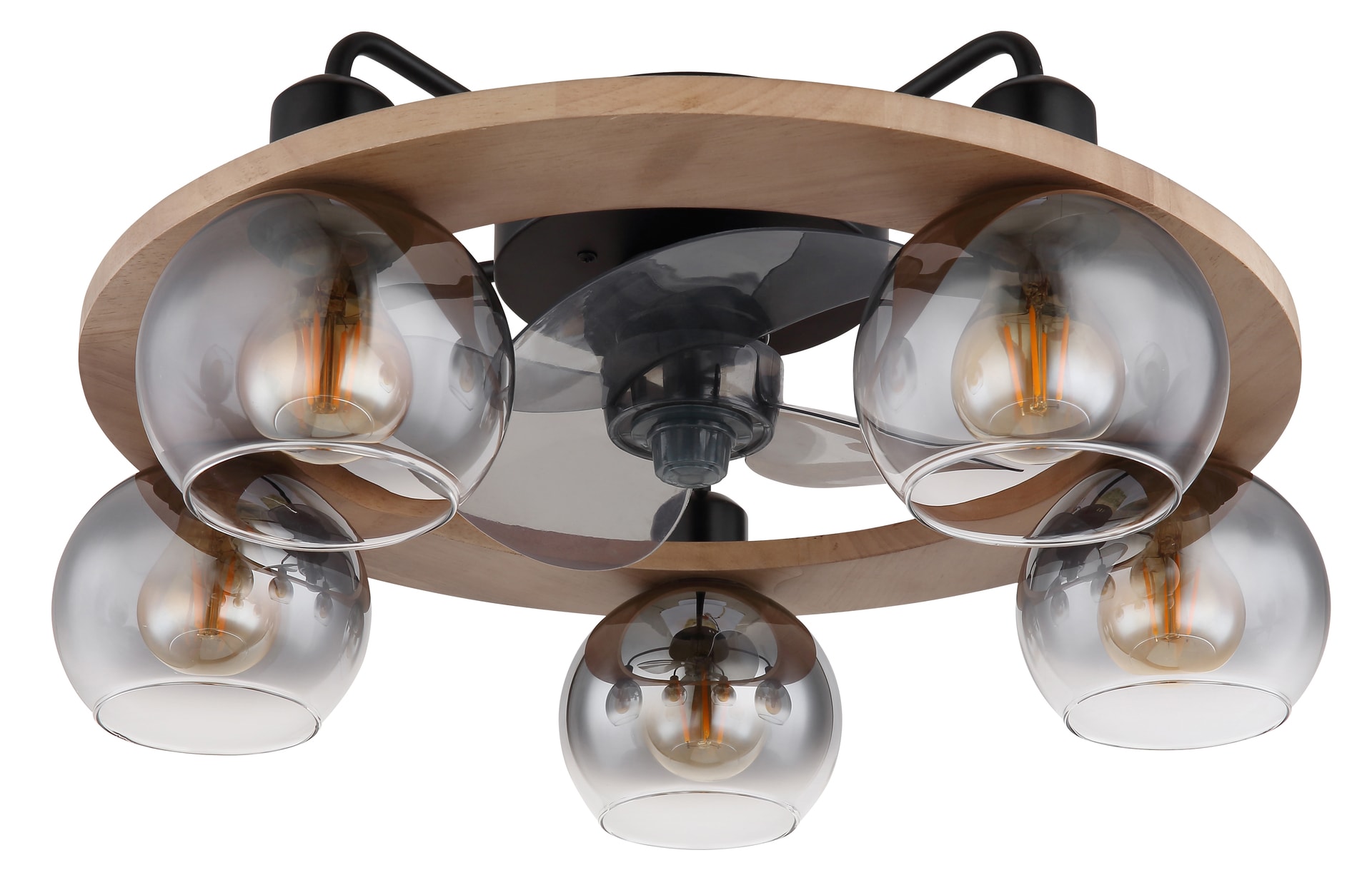 GLOBO Retrofit Deckenlampe NARINA mit Ventilator