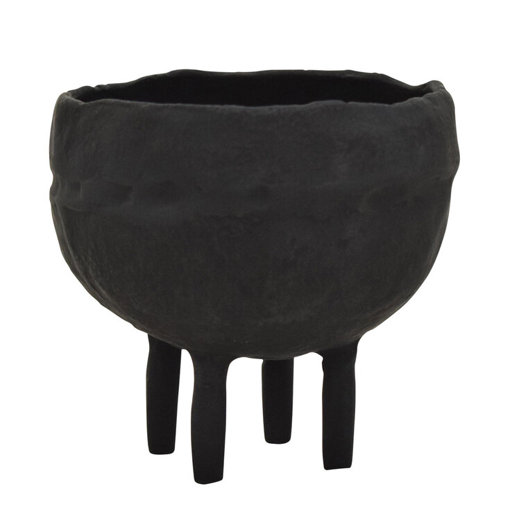 Übertopf 4-FEET 15 cm schwarz