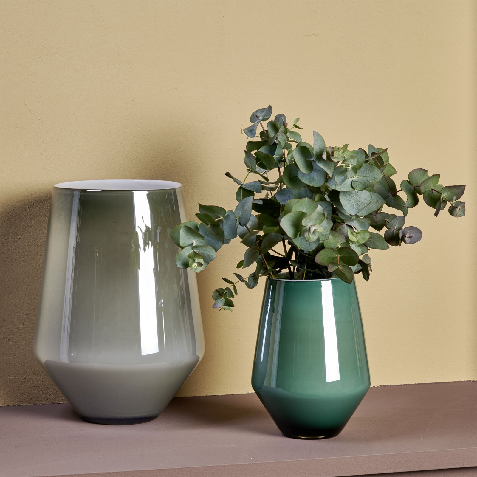 LAMBERT Vase COMO 22 cm petrol