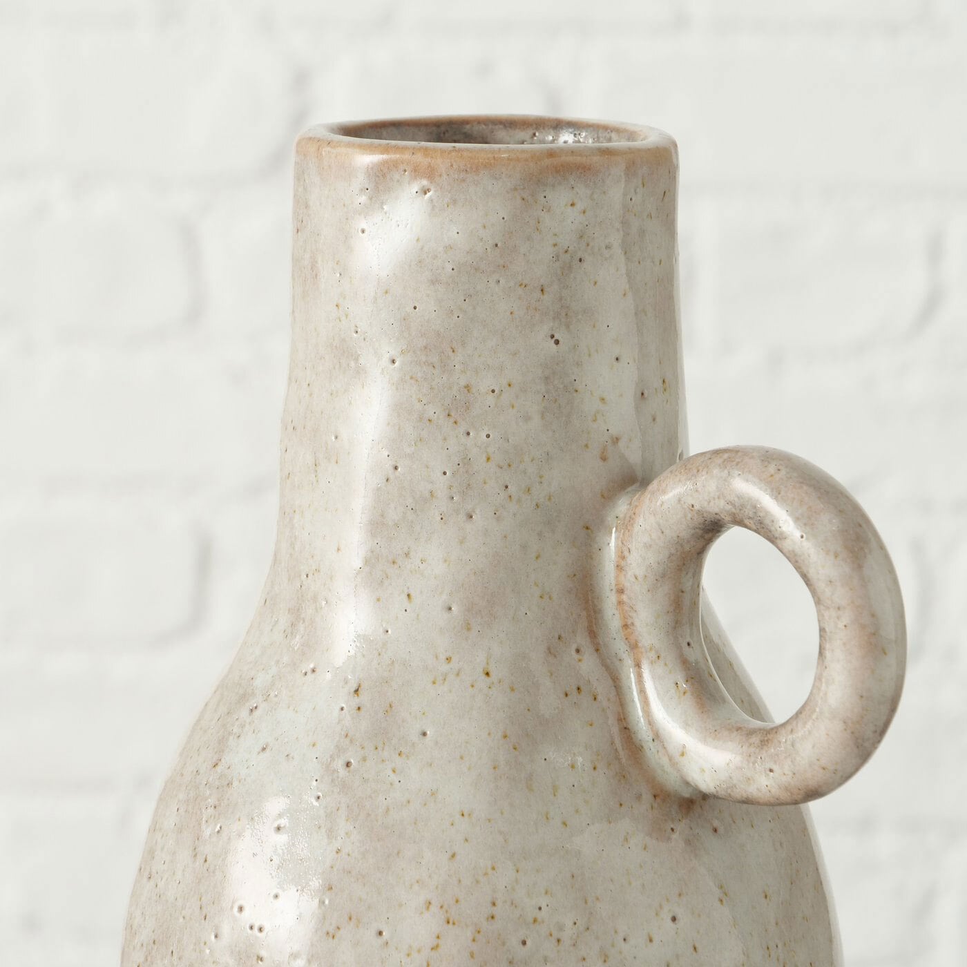 Vase CECILIE 20 cm grau