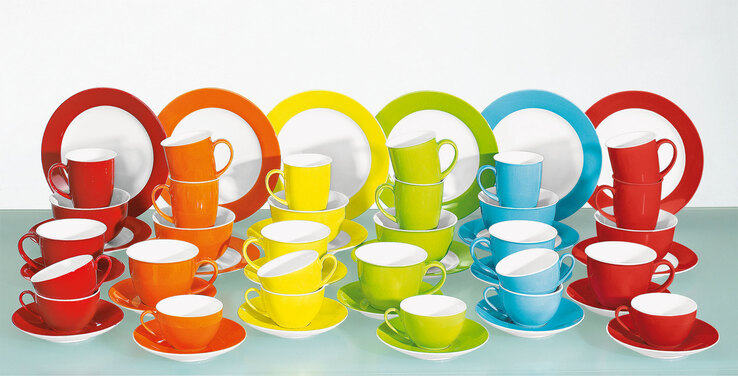 Ritzenhoff & Breker Jumbotasse DOPPIO 6er Set grün