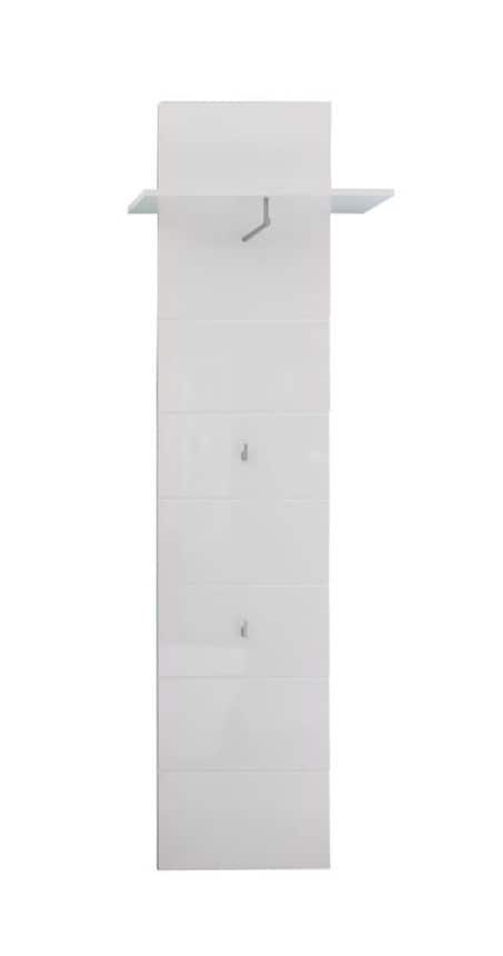 Garderobenpaneel AMANDA 60 x 195 cm weiß