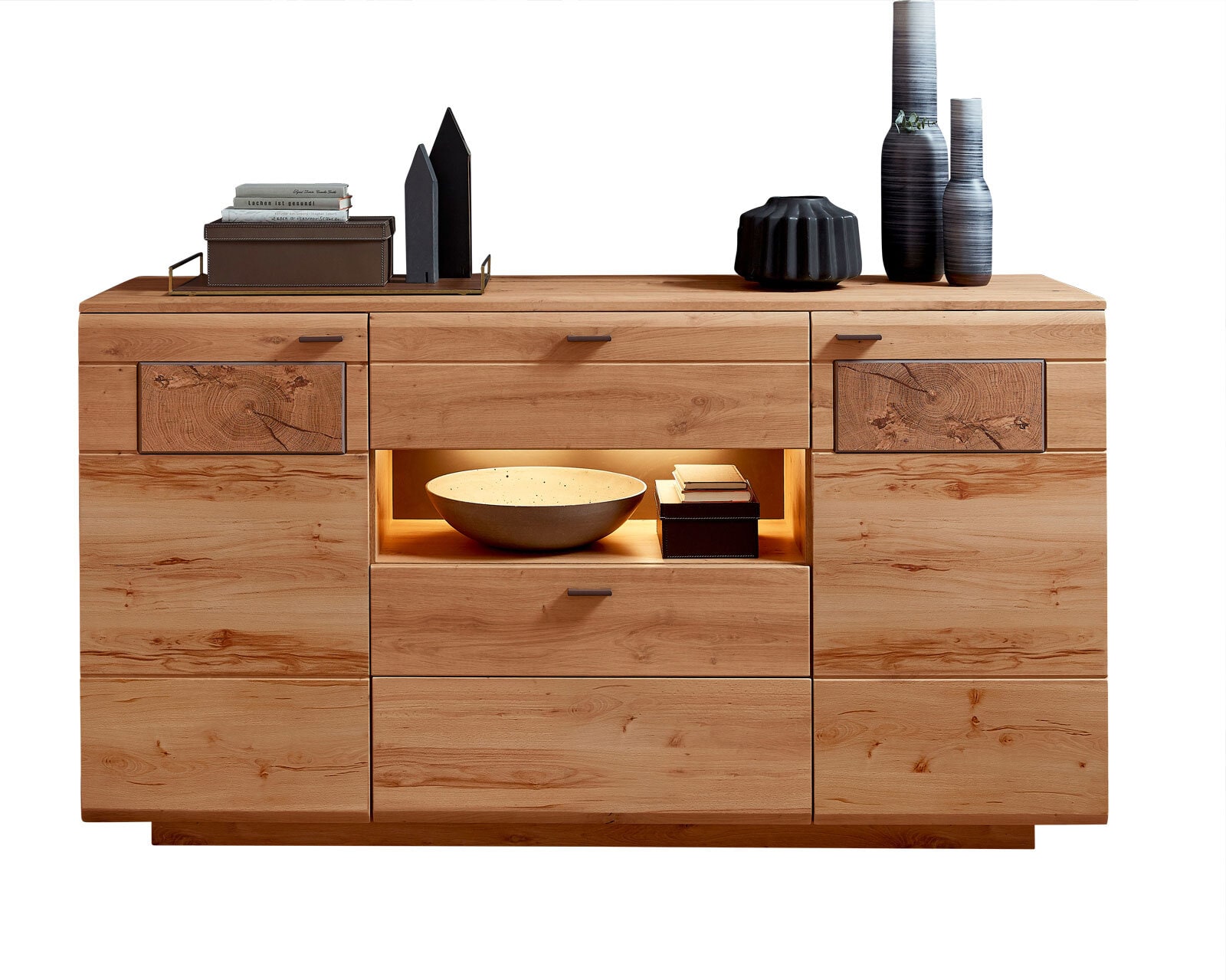 vito Sideboard LAVADO 175  cm NB Artisan Eiche /Hirnholz