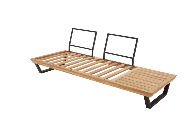 Garden FLAIR Loungeecke Garten OLIVIA 3-teilig Teak /beige