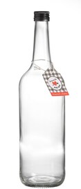 Ritzenhoff & Breker Flasche EMMA 1000 ml klarglas