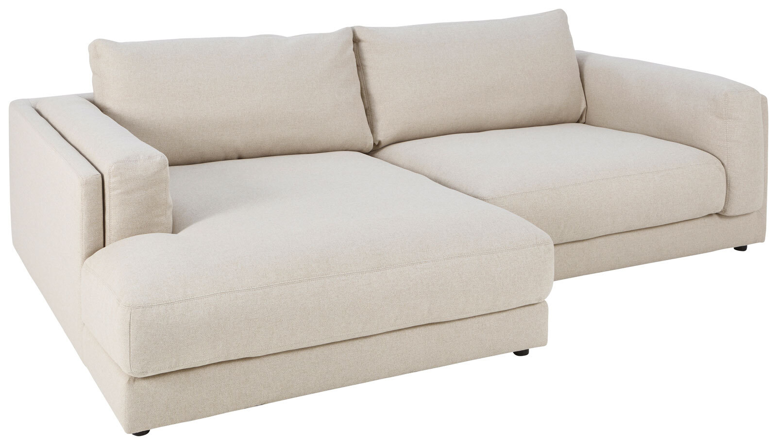 Ole Gunderson Ecksofa-Kombi LASSE IV 125 x 252 cm naturbeige