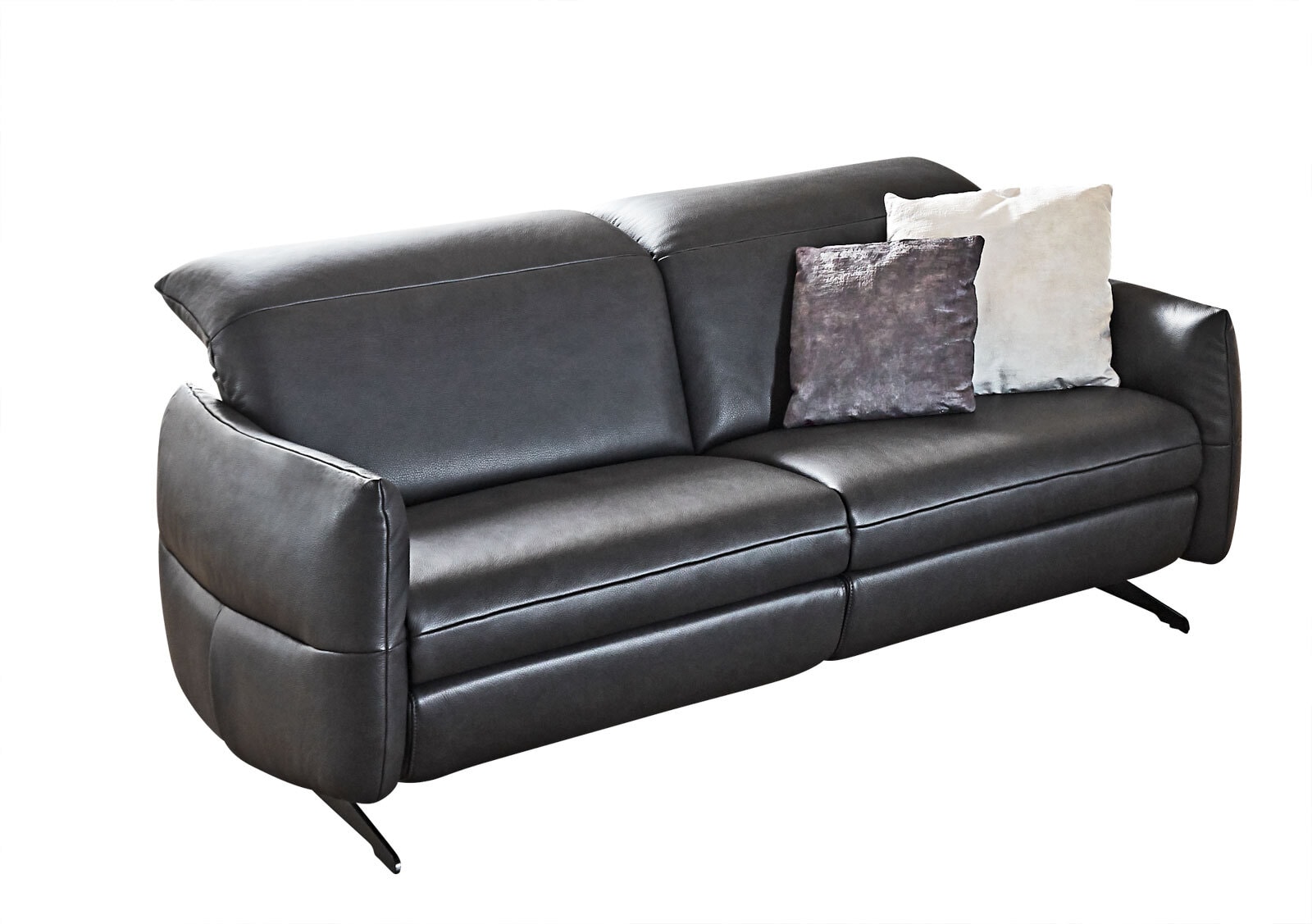 MONDO Sofa 2-Sitzer FELINI 189 cm anthrazit
