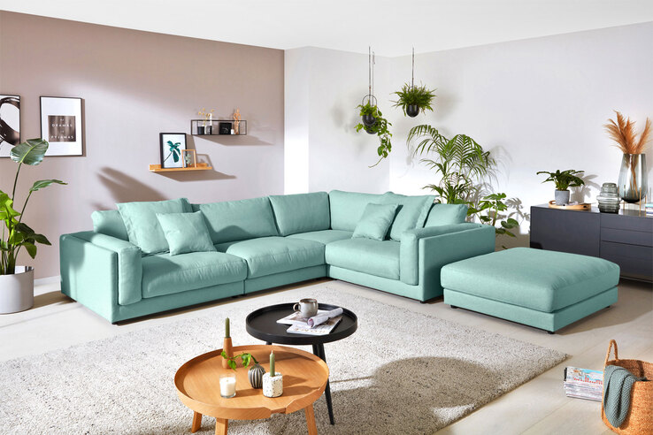 Ole Gunderson Ecksofa-Kombi LASSE II 345 x 252 cm mint
