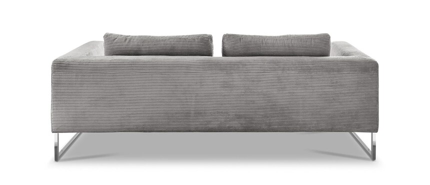 Ole Gunderson Sofa 3-Sitzer CASA 230 cm Cord darkgrey